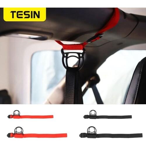 TESIN Car Coat Hanger for Wrangler TJ JK JL JT Car Coat Hook stand Interior Accessories for Jeep Wrangler TJ JK JL JT 1997-2020