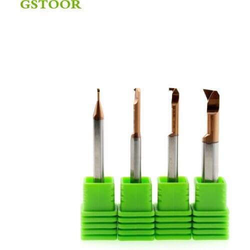 Solid Carbide Boring Cutter MTR MTR2 R0.15 L10 MTR3 R0.2 L15 MTR4 R0.2 L15 small bores tools CNC Blade