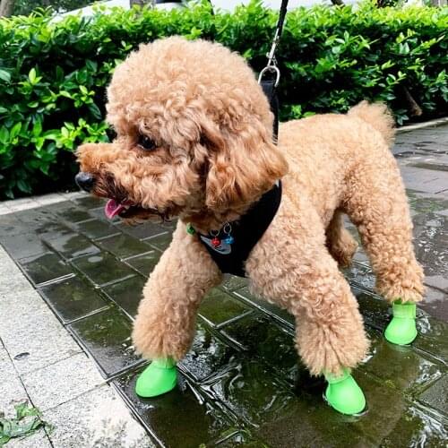 Pet Dog Shoes Waterproof Balloon Rubber Rain Boots Footwear cat Socks For puppy Chihuahua botas buty dla psa botas para perro