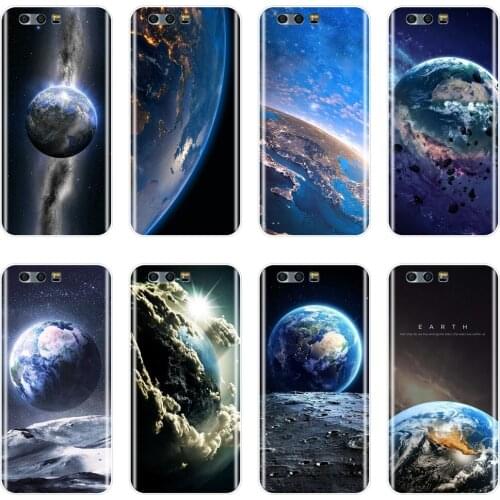 Back Cover For Huawei Honor 10 9 8 8X MAX 7 7S 7X 7A 7C Pro Soft Silicone Earth Case For Huawei Honor 7 8 9 10 Lite Phone Case