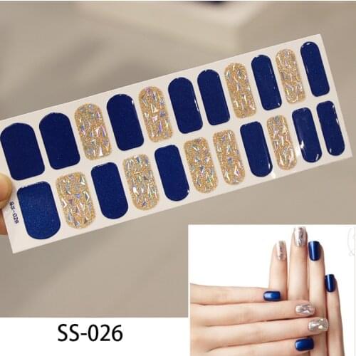 2020 Creative Nail Sticker 20color Holographic Nail Art Sticker DIY Laser Sticker Is Not Easy To Fall Off The Universe Ornament
