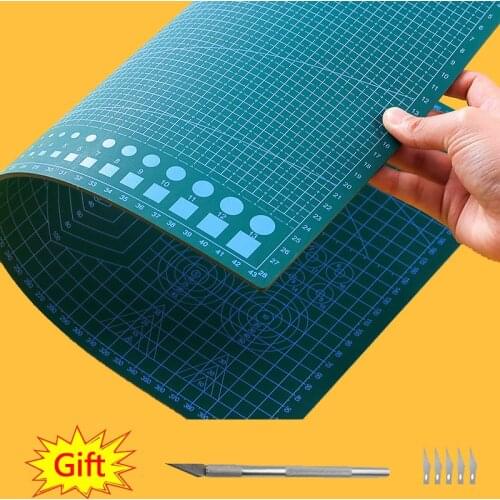 2022 Thickening A3 Color Multifunction Pvc Self Healing Cutting Mat Cutting Pad Board Cutter Knife DIY Craft Tool Office Supplie