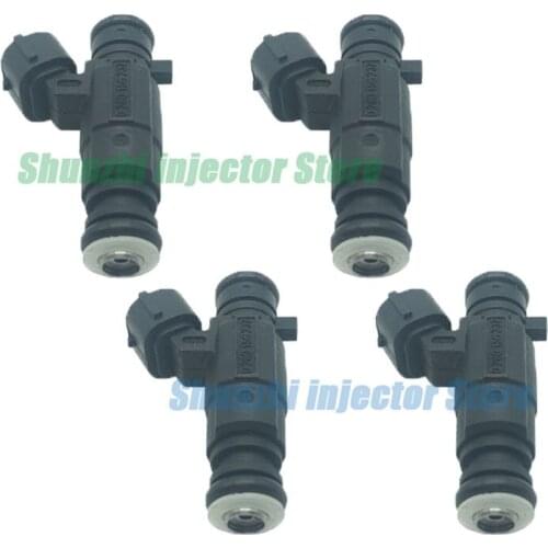 4pcs Fuel Injector Nozzle For volkswagen SANTANA 3000 passat B5 BSA OEM:0280156237 06B906031D