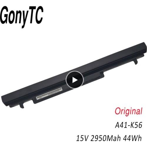 A41-K56 New Laptop Battery For ASUS S46C K46 K46C K46CA K46CM K56 K56CB K56CM S56C R505CA A32-K56 A42-K56 15V 2950mAh