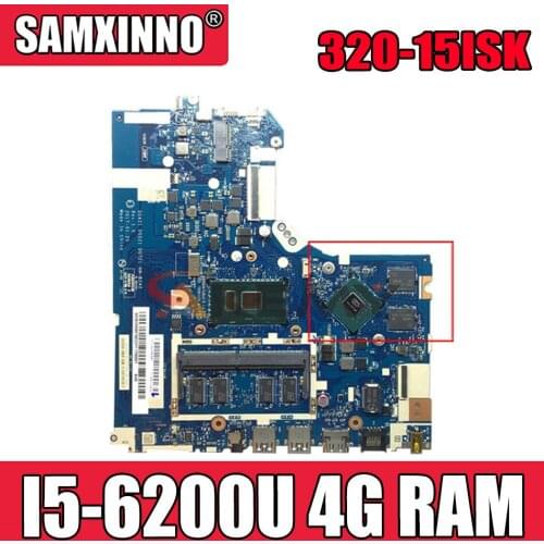Akemy For Lenovo 320-15ISK 520-15ISK Notebook Motherboard DG421 GD521 DG721 NM-B242 CPU I5 6200U 4G RAM DDR4 100% Test