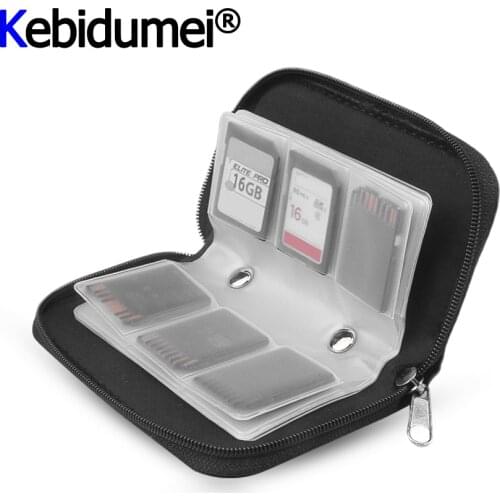 Memory Card Cases SDHC MMC CF For Micro SD Card TF Cards Memory Stick Portable Storage Bag Carrying Pouch Protector Latest