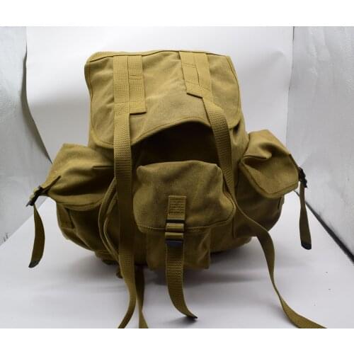 WREPLICA WWII WW2 US ARMY MILITARY HAVERSACK COTTON M14# USA BACKPACK BAG Military War Reenactments