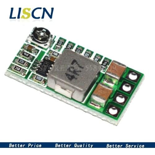 Mini DC-DC 12-24V To 5V 3A Step Down Power Supply Module Voltage Buck Converter Adjustable 97.5% 1.8V 2.5V 3.3V 5V 9V 12V