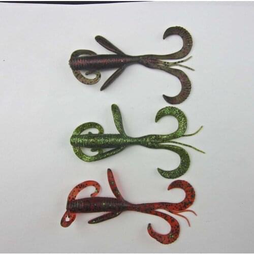 BassLegend- Fishing Soft Crawler Bass Pike Perch Soft Lure Shrimp 100mm/7.2g