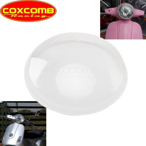 Clear Plastic Motorcycle Front Headlight Protector Cover For Vespa LX150 LX 150 LX125 LX 125 2017 2018 2019 Lens Screen Housing