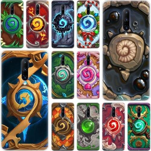 Hot Hearthstone Heroes of Warcraft Soft Silicone Fashion Transparent Case For OnePlus 7 Pro 5G 6 6T 5 5T 3 3T TPU Cover
