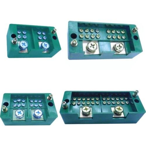 Junction Box 2 In 4/6/8/12 Out Wire Splitter 220V Household Surface Mounted Terminal Block Box