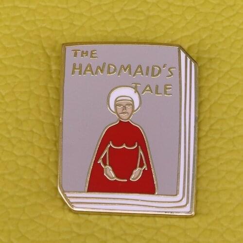 Handmaids Tale Lapel Pin Margaret Atwood Brooch Dystopian novel inspired Accessory