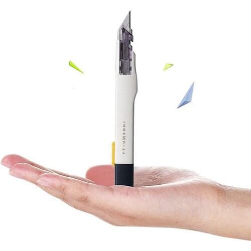 Utility Knife Box Cutter Professional Knives Japanese Stationery Knife Precision with Blades Paper Cutter Metal Work Art Knife