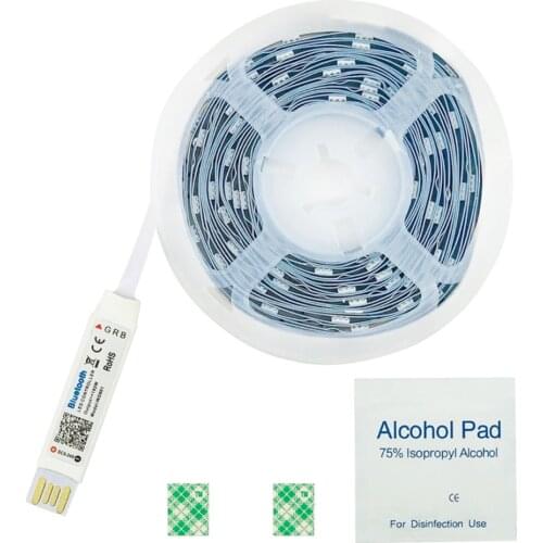 USB Backlight LED Lighting Bluetooth Flexible 5050RGB Remote Control TV Smart Backlights IR Music Lights Streifen Lichter