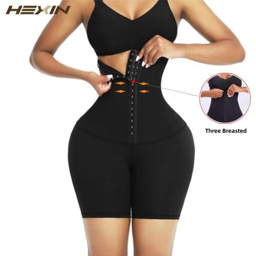 Colombian Fajas Leggings Womens Corset Waist Trainer Body Shaper Tummy Control Slimming Panites High Waist Shapewear Shorts