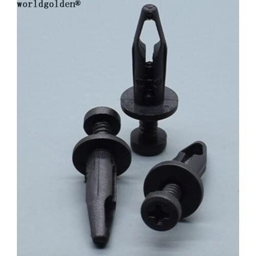 Worldgolden 100pcs auto fasteners Push-Type Retainer for GM#10246149，22657634