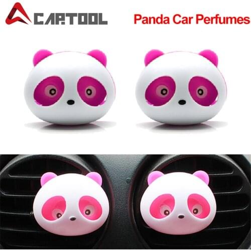 2pcs/set Car Perfume Air Freshener Aromatherapy Solid for Car Air Vent Outlet Freshener Air Condition Clip Diffuser