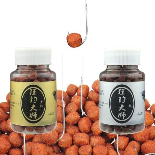Fishing Baits Groundbait Fermentation Flavored Boili Crucian Carp Catfish GroundBait Feeder Boilie Carp Catfish Hook Basic