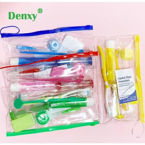 3 packs Dental ortho kit orthodontic Travel Kit Orthodontic Toothbrush Oral care hygiene Dental Bracket Orthodontic Brace