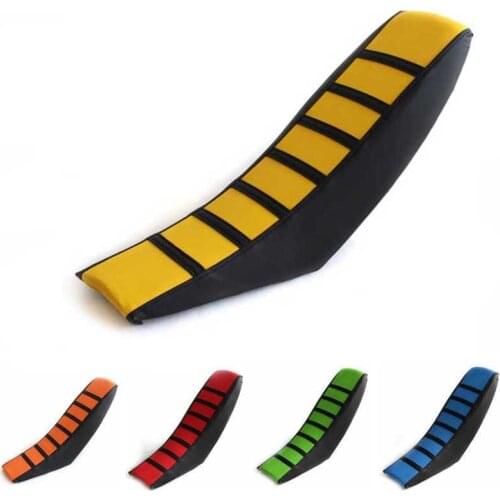 5 Color Universal Leather Gripper Soft Seat Cover For WR YZF CRF KTM SUZKI Motocross Motorcycle Off Road