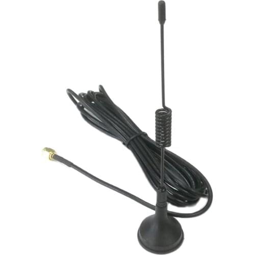 1PC 3G GSM Antenna 3dbi Magnetic base Aerial 1.5m Cable SMA/CRC9/TS9 Connector for 3G wireless router