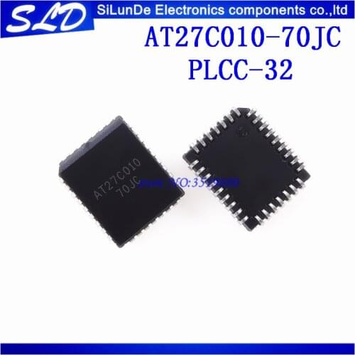 Free Shipping 20pcs/lot AT27C010-70JC AT27C010 27C010 PLCC-32 new and original in stock