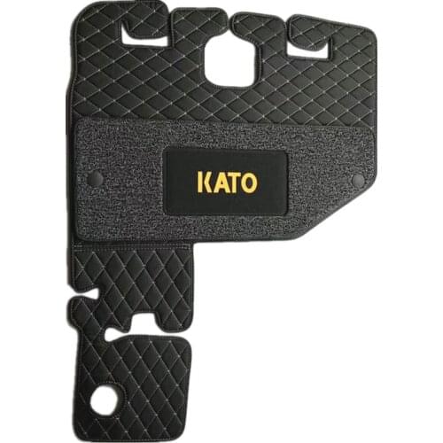 Free shipping for excavator footpad Kato HD512/820R/1023/1430 cab floor rubber footpad carpet accessories mat