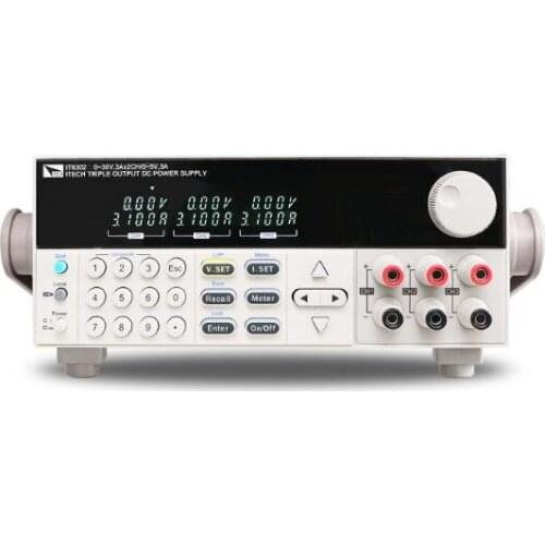 FAST arrival ITECH IT6322/IT63303 3 Channel Programmable DC Power Supply 30V/3A/90W*1CH 5V/3A/15W*3CH