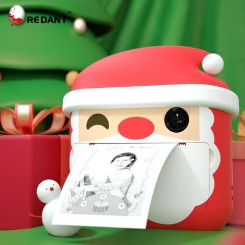 REDANT Kids Camera Mini Educational Toys For Girls Boys Children Digital Instant Video Cameras With Print Thermal Photo Paper
