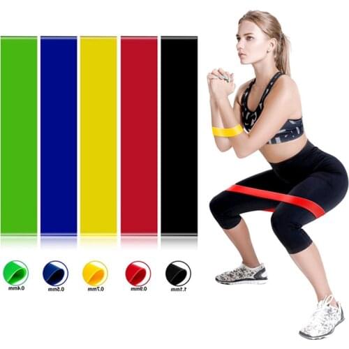 Yoga Resistance Bands Fitness Elastic Band Exercise Gym Resistance Rubber Bands Women Pilates Sports Workout Equipment