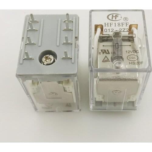 HF18FF-012-2Z2 12VDC 7A JZX-18F relays
