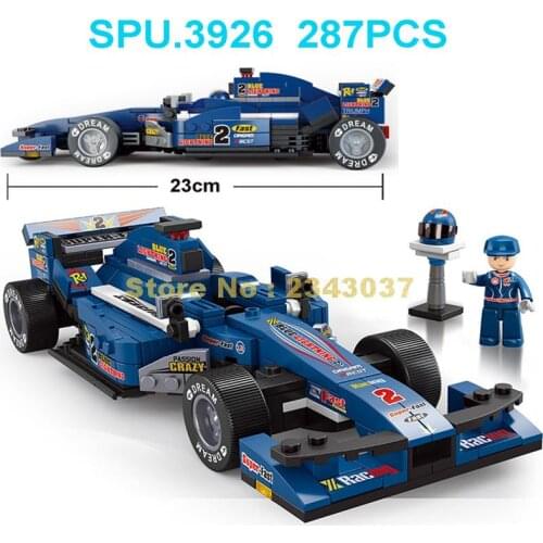 Sluban 0353 287pcs Racing Car 1:24 Building Block Toy