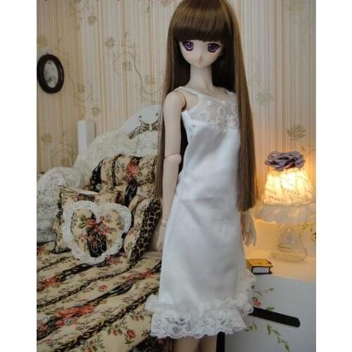 [wamami] 433# White Pajamas/Dress/Nightcloth 1/4 MSD 1/3 SD AOD DZ BJD Doll