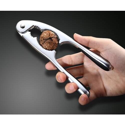 Multifunctional Crack almond Walnut Hazel Filbert Nut Kitchen Nutcracker Sheller Clip Tool Clamp Plier Cracker Pecan Hazelnut