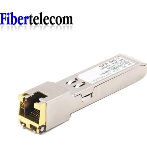 Free Shipping SFP module Ethernet port RJ45 Switch Gbic 10/100/1000M Connector Copper RJ45