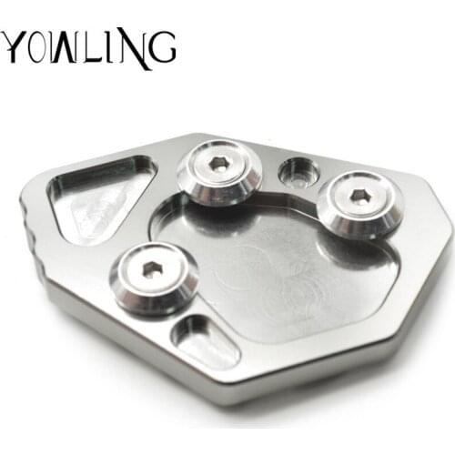 Motorcycle Side Stand Pad Enlargement Plate Kickstand Extension for BMW F800R 2009 2012 2013 2014 HP2 2008-09-10 R1200S 2006-08