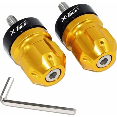 Motorcycle Accessories Handle bar Grips End plug knobs Anti-Skid for KYMCO X-TOWN300i xtown X TOWN X-TOWN 125i 250 300i 350