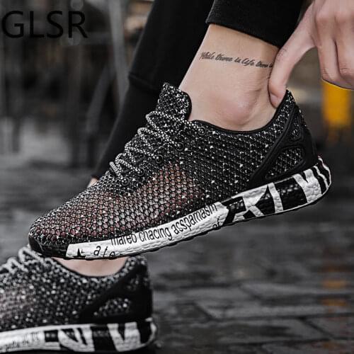 Men Aqua Shoes Breathable Trekking Wading Beach Quick Drying Water Shoes Outdoor Fishing Wading Shoes Water Sneakers Men Lace Up