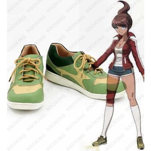 New Danganronpa asahina aoi Cosplay Boots Anime Shoes Custom Made