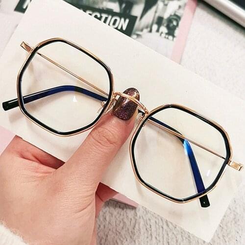 1PC 3 Colors Trends Office Anti Blue Light Oversized Glasses Computer Women Blue Blocking Gaming Big Size Men Eyeglasses Frame
