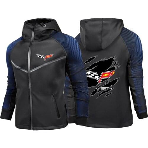 Autumn Corvette Logo Mens 2021 Decal Unisex Sweatshirts Cotton College Customize Racing suits Hoodies Jackets