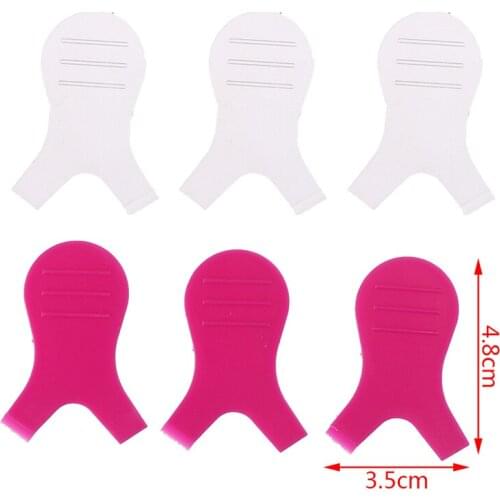 10Pcs/lot Reuseable Plastic Eyelash Brush Clean Y Shape Grafted Eyelashes Lifting Curler Eye Lash Extension Perm Eyelashe Tools