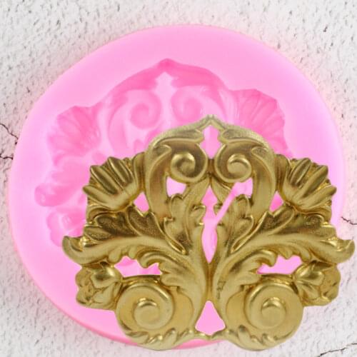 Sugarcrsft Border Silicone Molds DIY Scroll Relief Cupcake Topper Fondant Cake Decorating Tools Candy Chocolate Gumpaste Moulds