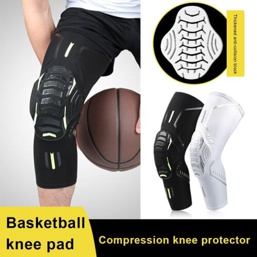 Sports Crashproof Knee Pad Elbow Brace Compression Arm Leg Sleeves Protectors Outdoor Basketball Football Bicycle Support Guard