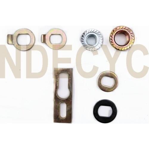 12MM/14MM/16MM Electric bicycle E-bike Axle lock nut / lock washer /spacer /torque arm e-bike accessories