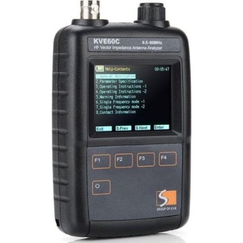 SWR HF Vector KVE-60C Shortwave Antenna Analyzer KVE 60C Impedance Meter