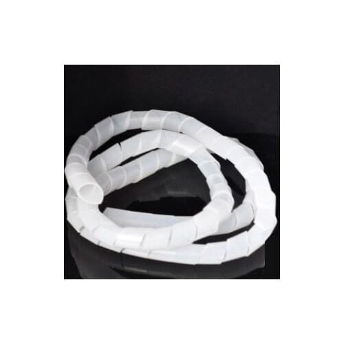 25mm2.2m/rollHose protection wire case hose pipe cable finishing line with fixed bundle of wire Transparent Protection Wire Wind