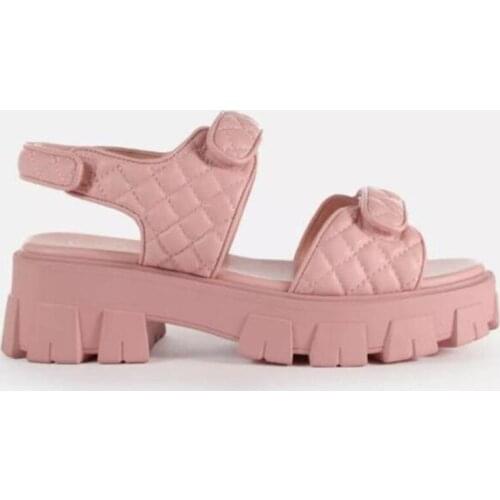 Summer new style large size womens sandals casual platform womens shoes fashion platform sandals womens slides beach shoes