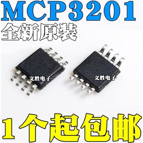100% New&original MCP3201-CI/MS 3201CI MSOP8 In Stock